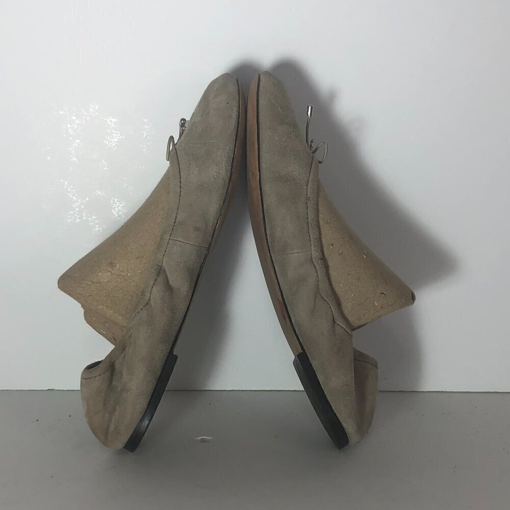 SAM EDELMAN Felicia Flats Women's Size 7.5 Tan Bow Leather Shoes A4085LP255 - Picture 9 of 14